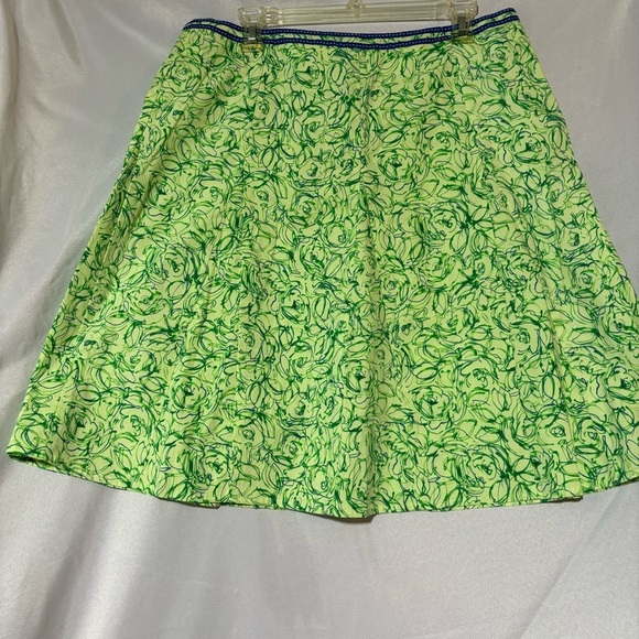 2/$30 Apt 9 A-Line Green & Blue Skirt Size 14 - Picture 4 of 8